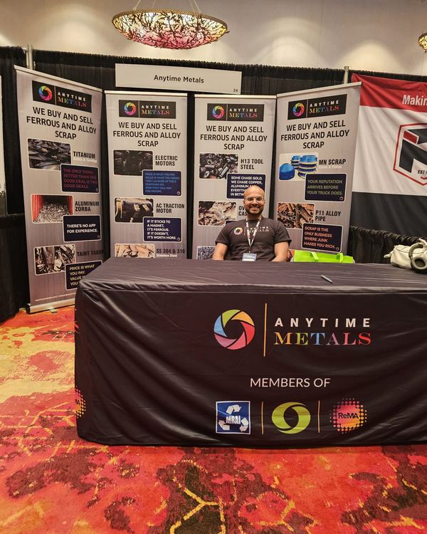 Anytime Metals stand at CARI 2026, Gatineau, Canada, photo 1