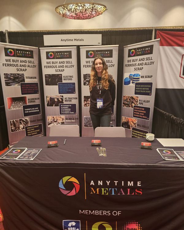 Anytime Metals stand at CARI 2026, Gatineau, Canada, photo 2