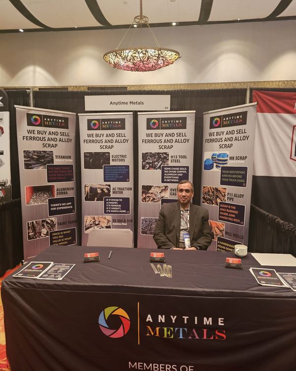 Anytime Metals stand at CARI 2026, Gatineau, Canada, photo 3