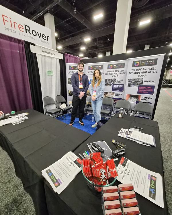 Anytime Metals stand at ReMA 2026, Las Vegas, USA, photo 1