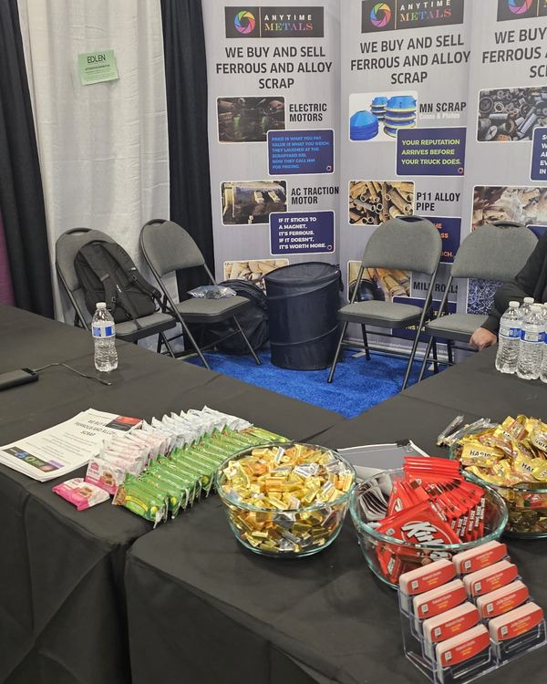 Anytime Metals stand at ReMA 2026, Las Vegas, USA, photo 3